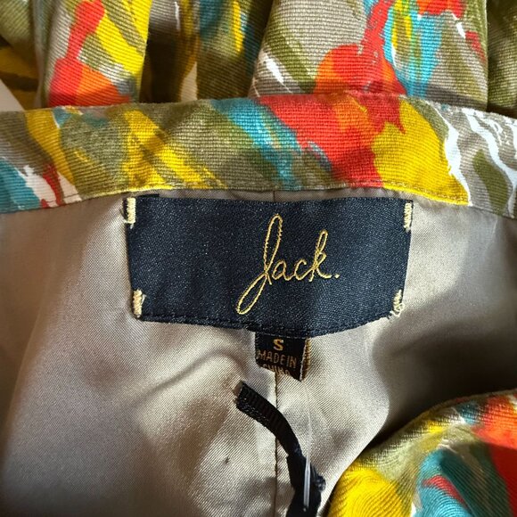 Jack by Bb Dakota Abstract Print Bustier Dress Small Multicolor Underwire - Picture 8 of 9